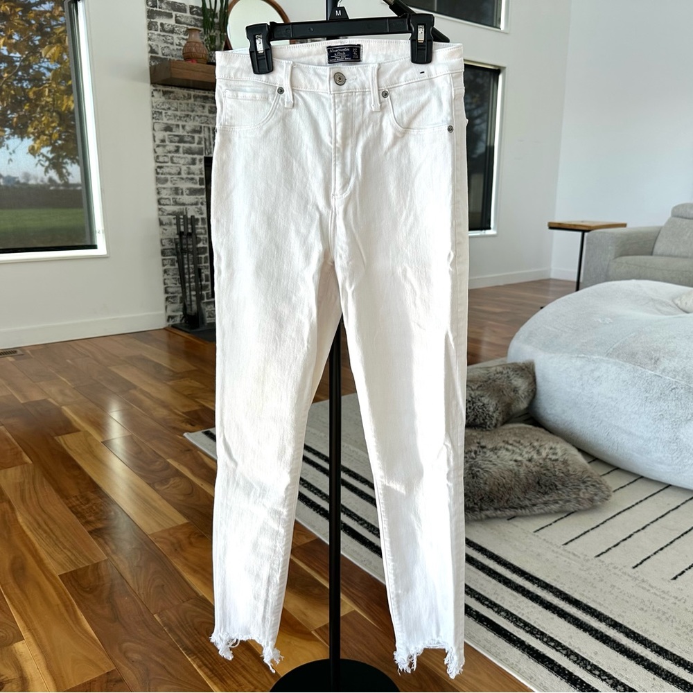 Abercrombie & Fitch High Rise Super Skinny Ankle Women's Jeans
